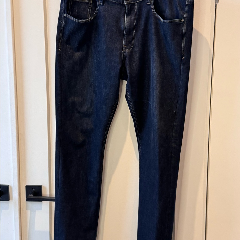 DL1961 Russell slim straight jeans in eclipse - size 38